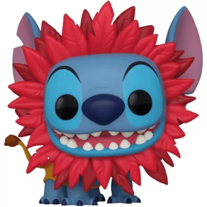 Stitch as Simba box art